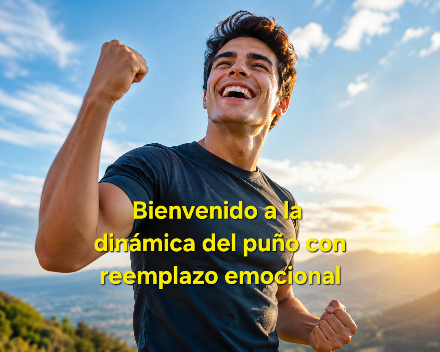 Bienvenido a la dinámica del puño con reemplazo emocional
